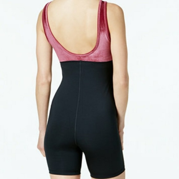 NWT PUMA X SELENA GOMEZ VELVET UNITARD ROMPER M - Picture 4 of 5